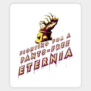 Pants-Free Eternia (for light colors) Sticker